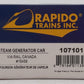 Rapido Trains 107101 HO VIA Rail Canada The Steam Generator Car #15458
