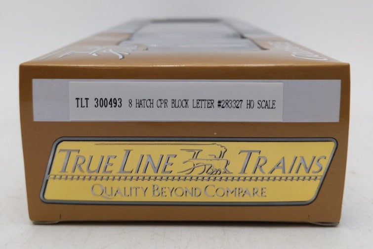 True Line Trains 300493 HO Canadian Pacific 8 Hatch Block Letter Boxcar #283327 LN/Box