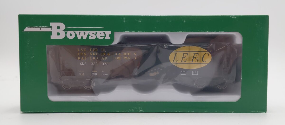 Bowser 42168 HO CNA ex LEFC with Logo 100 Ton Hopper Car Ready To Run #330373