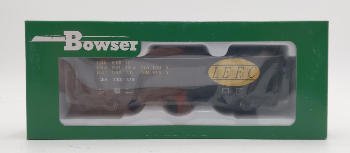 Bowser 42169 HO CNA ex LEFC with Logo 100 Ton Hopper Car Ready To Run #330376