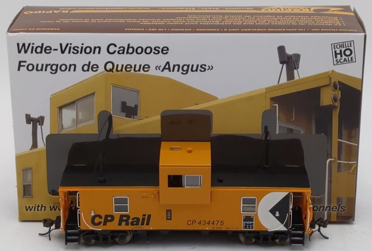 Rapido Trains 110001 HO Canadian Pacific Wide-Vision Caboose #434475