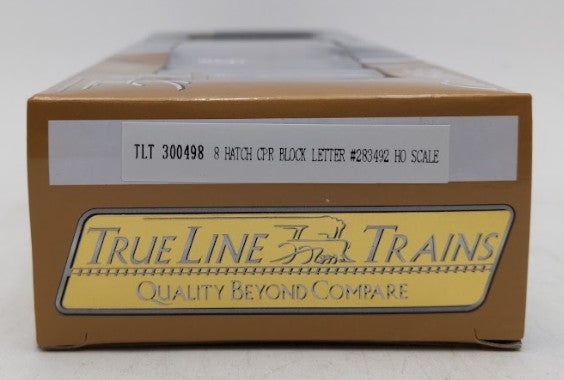 True Line Trains 300498 HO Canadian Pacific 8 Hatch Block Letter Boxcar #283492 NIB
