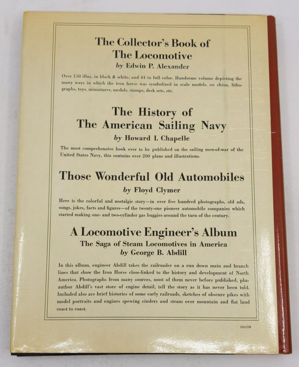 Highball A Pageant of Trains Hardcover Book By Lucius Beebe