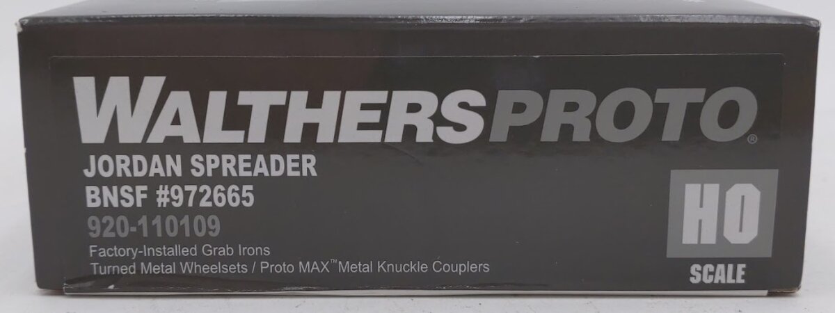 Walthers 920-110109 HO Scale BNSF Jordan Spreader #972665