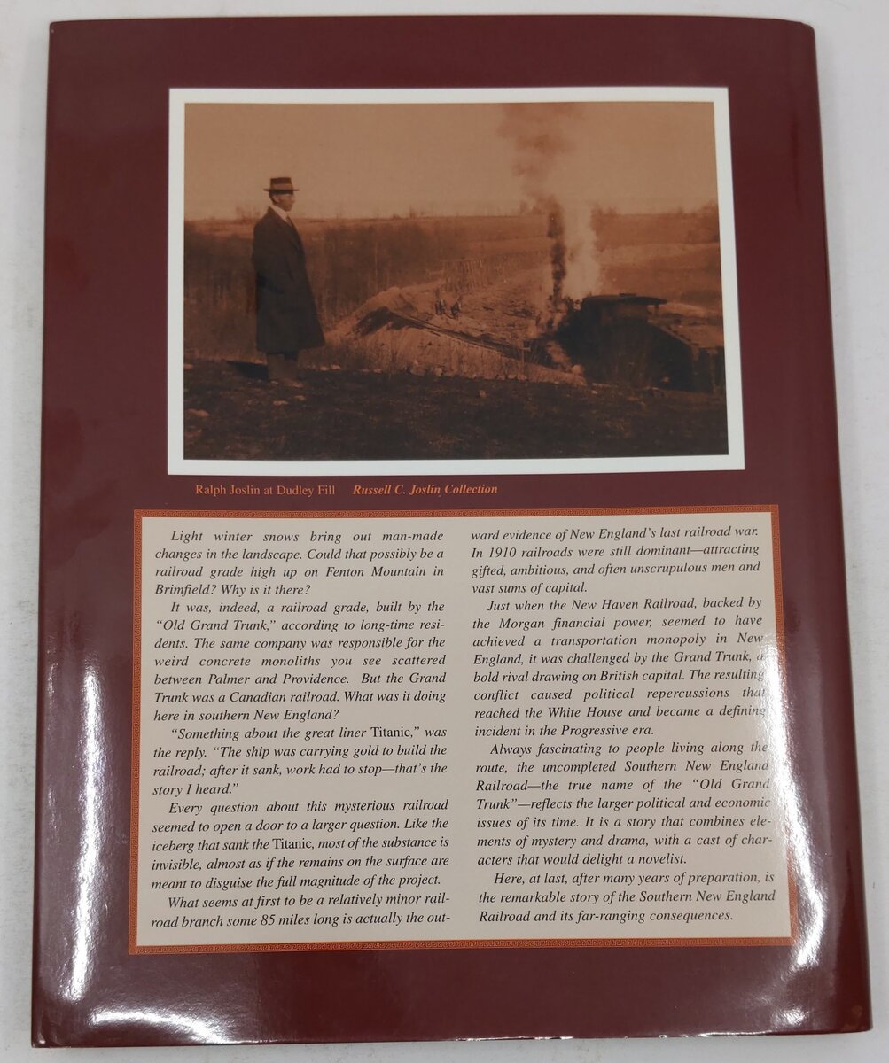 Titanic Railroad: The Southern New England Hardcover Book By Larry Lowenthal EX