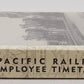 Union Pacific Railroad System Employee Timetable Vol.1 Paperback Book EX