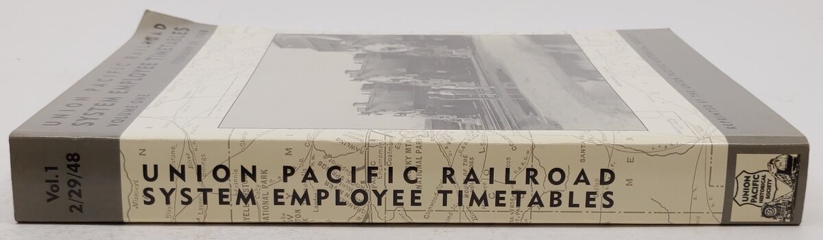 Union Pacific Railroad System Employee Timetable Vol.1 Paperback Book EX