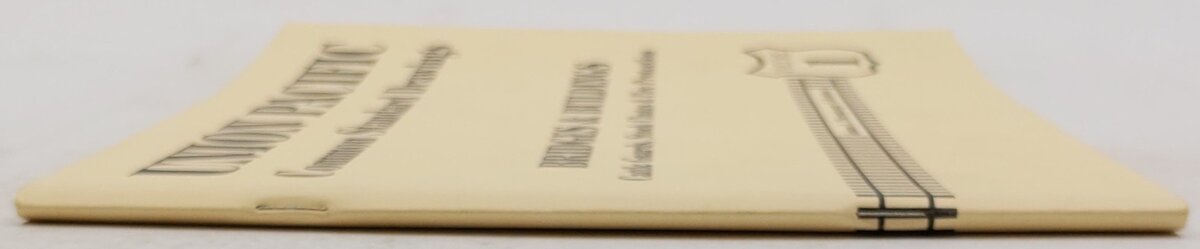 Union Pacific Common Standard Drawings, Vol.1 Paperback Book EX
