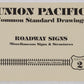 Union Pacific Common Standard Drawings Vol.2 Paperback Book James L. Ehernberger EX