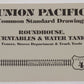 Union Pacific Common Standard Drawings Vol.4 Paperback Book James L. Ehernberger EX
