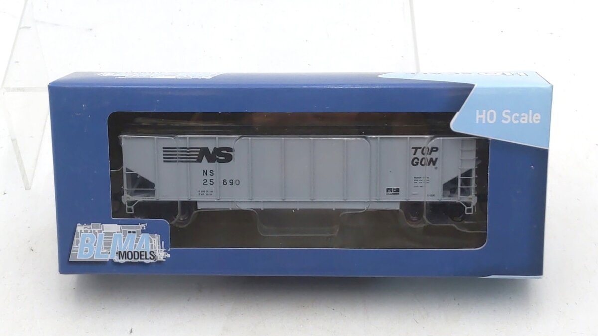 BLMA Models 50027 HO Scale Norfolk Southern G-86R TopGon Gondola #25690 NIB