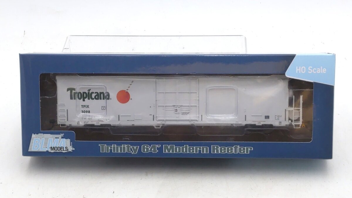 BLMA Models 52730 HO TROPICANA 64' Reefer #3098