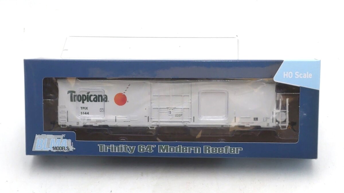 BLMA Models 52733 HO TROPICANA 64' Reefer #3144 LN/Box