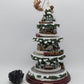 Thomas Kinkade Wonderland Express Animated Tabletop Christmas Tree VG
