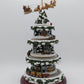 Thomas Kinkade Wonderland Express Animated Tabletop Christmas Tree VG