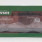 Bowser 42461 HO Wabash 40' Single-Door Steel Boxcar #1605