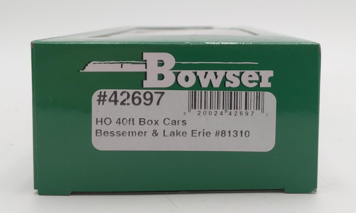 Bowser 42697 HO Bessemer & Lake Erie 40' Boxcar RTR #81310