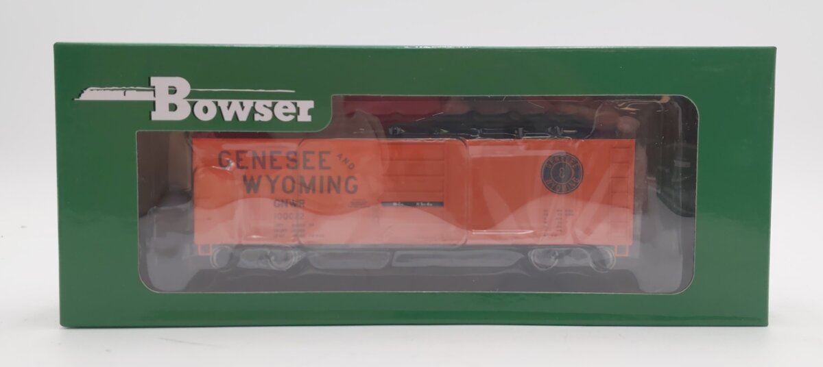 Bowser 42430 HO Genesee & Wyoming 40' Single-Door Steel Boxcar #100022