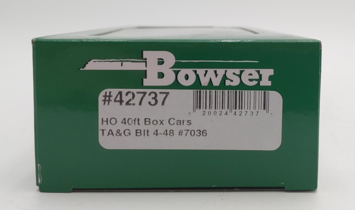 Bowser 42737 HO Tennessee, Alabama & Georgia 40' Boxcar RTR #7036