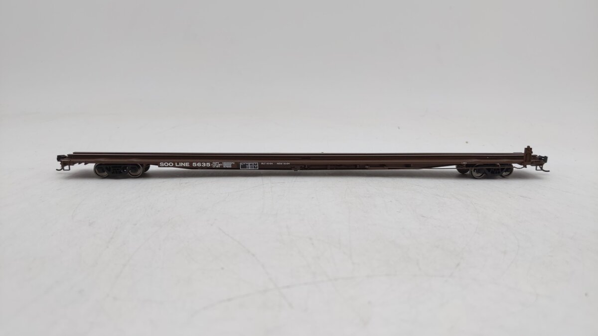 Walthers 910-5492 HO Soo Line '85 General American G85 Flatcar #5635