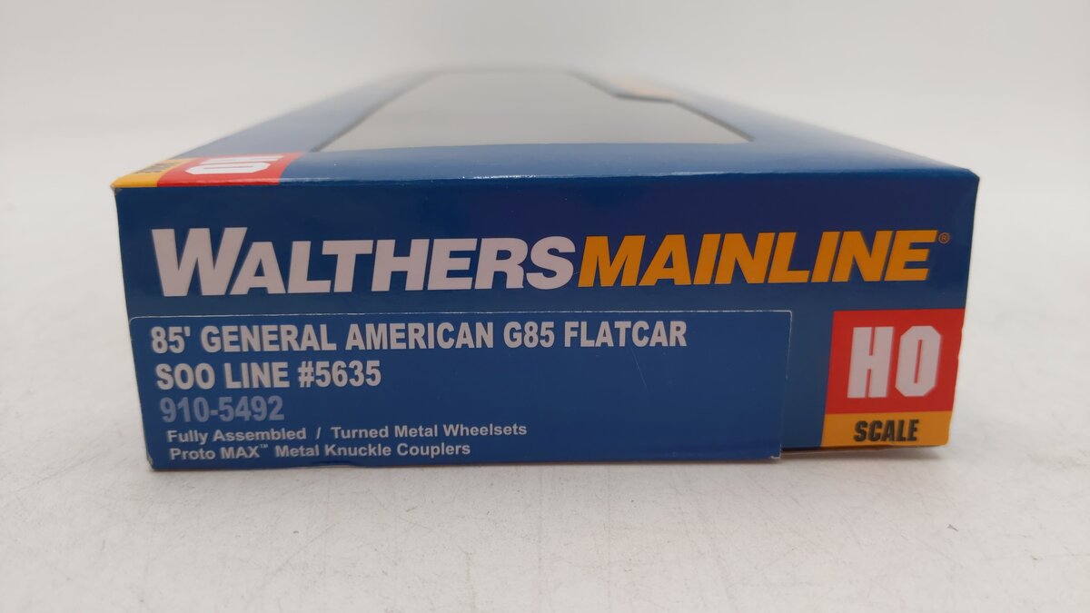 Walthers 910-5492 HO Soo Line '85 General American G85 Flatcar #5635