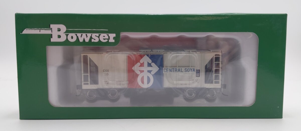 Bowser 42211 HO Cedar Soya 70-Ton 2-Bay Covered Hopper #133