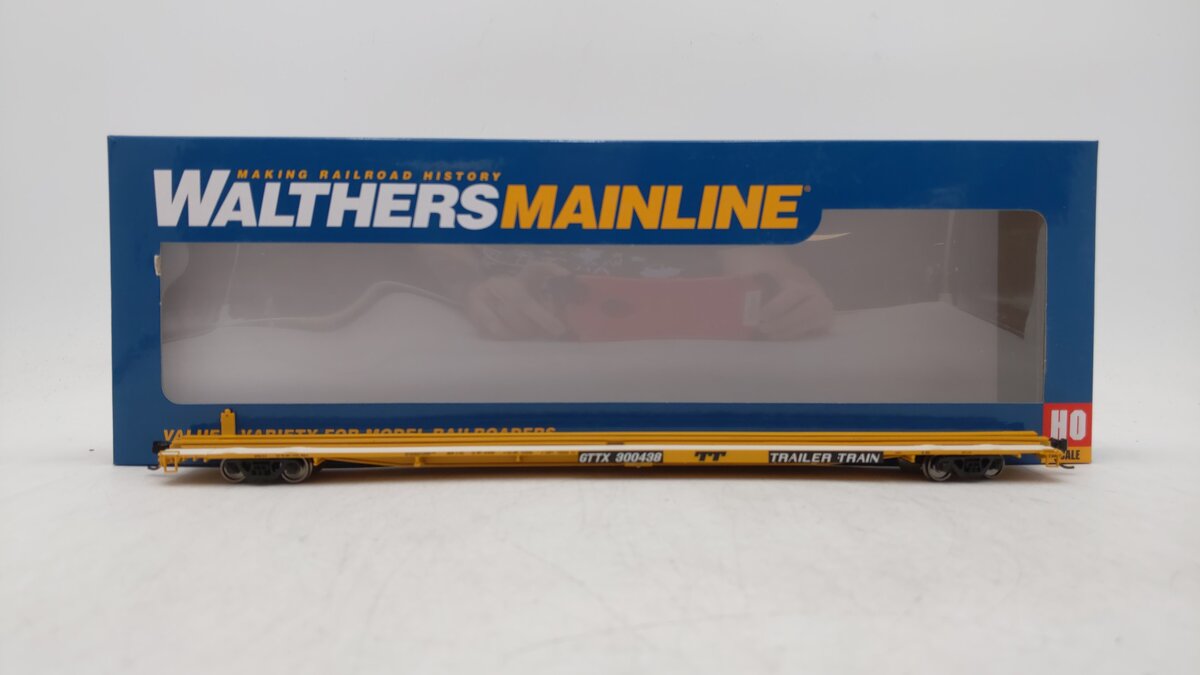 Walthers 910-5504 HO TTX '85 General American G85 Flatcar #300438