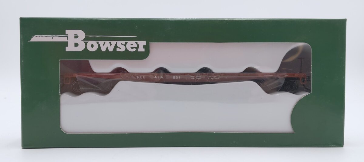Bowser 41924 HO Pennsylvania 50 Foot Flat Car Ready-to-Run #474006