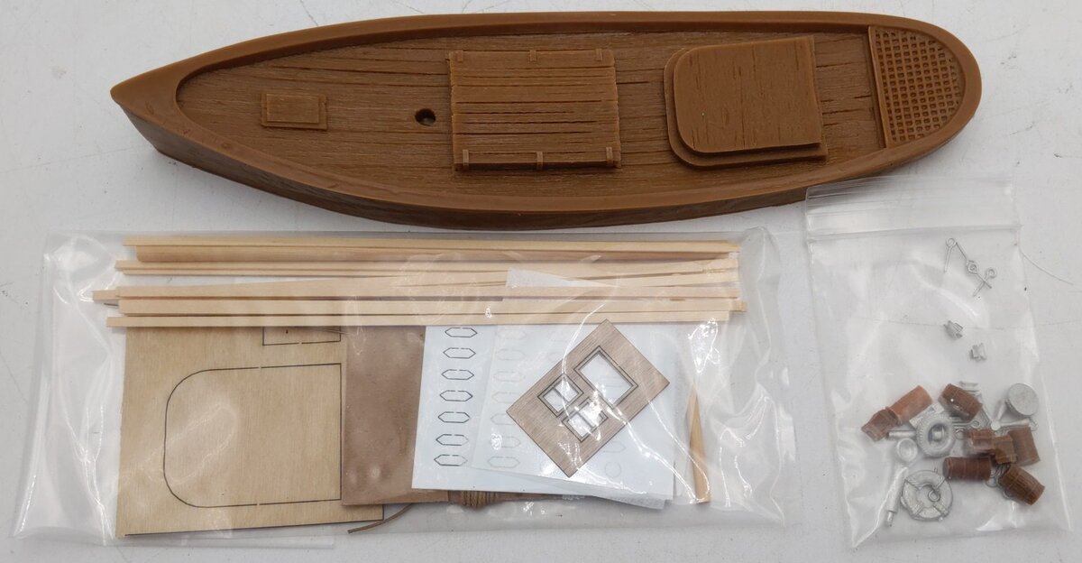 Sierra West 504 HO Scale 'The Addison" Fishing Trawler Kit LN/Box