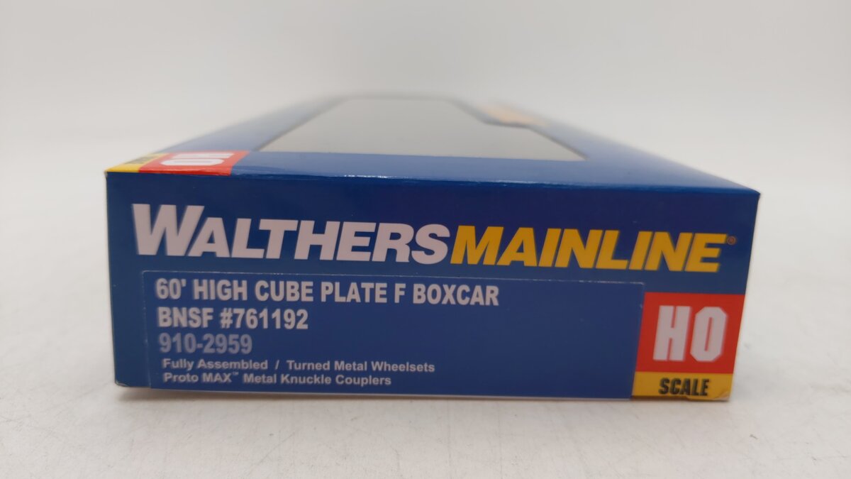 Walthers 910-2959 HO Burlington Northern Santa Fe 60' High Cube Flatcar #761192