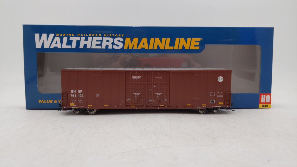 Walthers 910-2959 HO Burlington Northern Santa Fe 60' High Cube Flatcar #761192