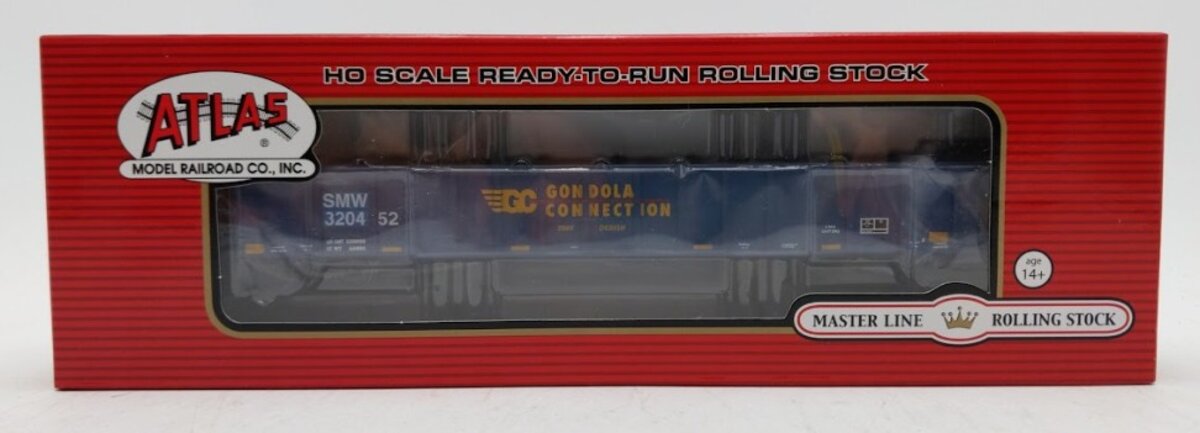 Atlas 20002587 HO Scale Gondola Connection SMW Thrall 2743 Gondola #320452