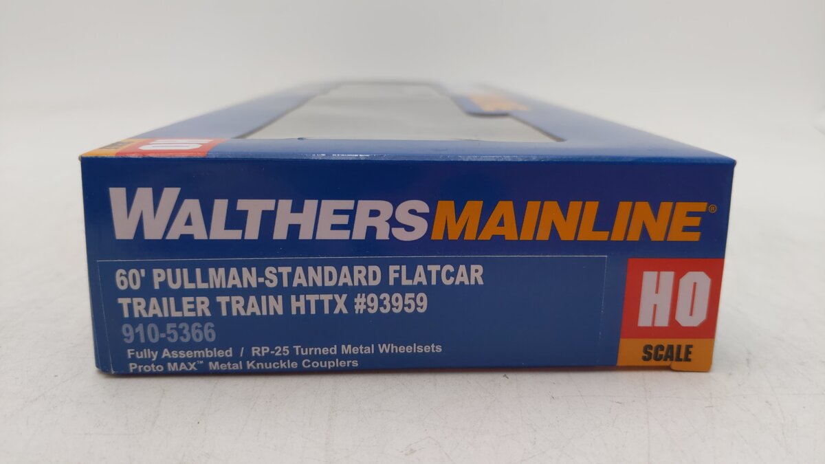 Walthers 910-5366 HO TTX HTTX RTR 60' Pullman-Standard Flatcar #93959