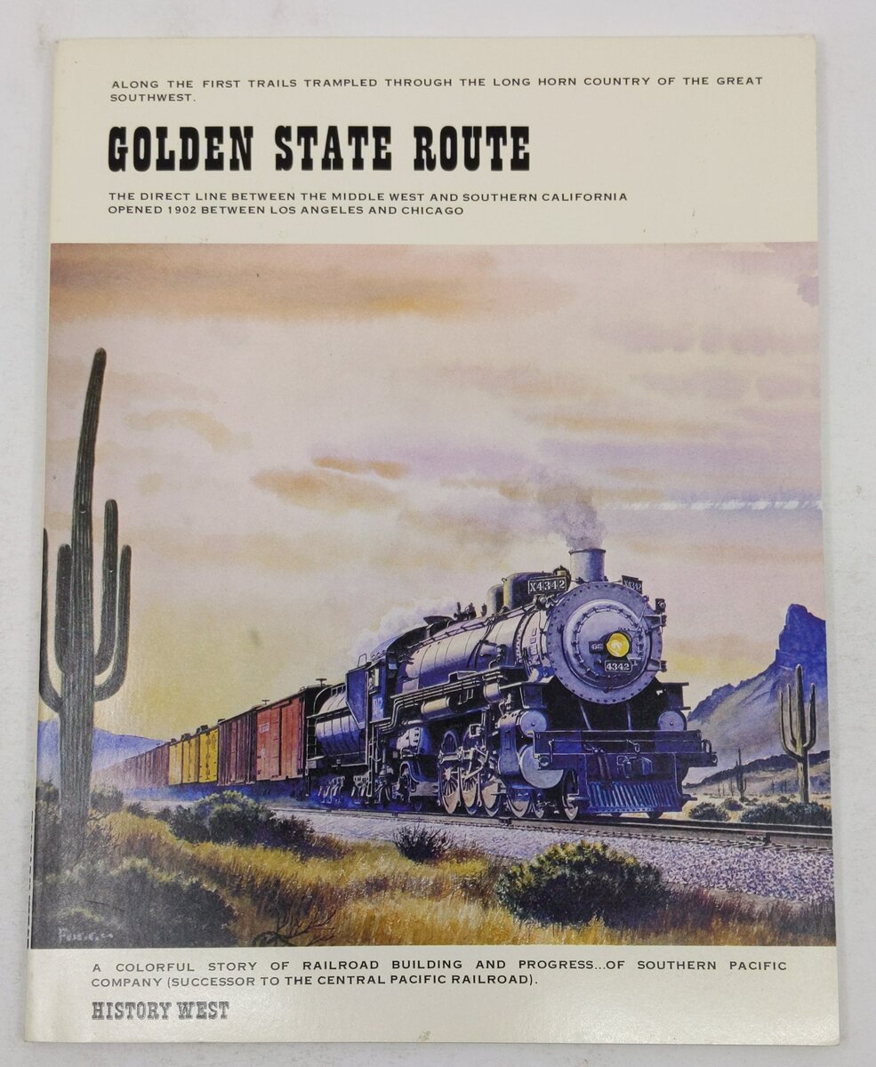 Golden State Route Paperback Book By Frank R. Mills, Ev Mills EX