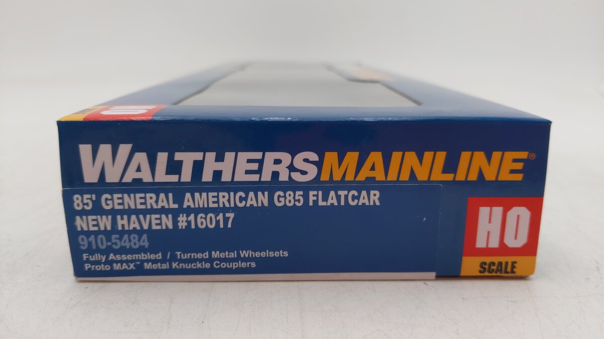 Walthers 910-5484 HO New Haven 85' General American G85 Flatcar RTR #16017