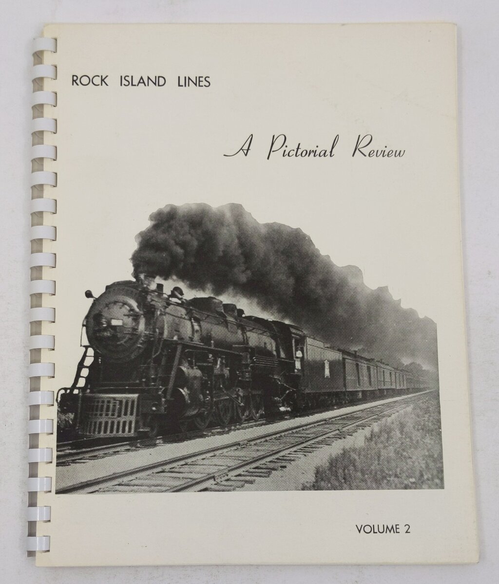 Rock Island Lines Pictorial Review Volume 2 Paperback Book By Ed Gardner EX