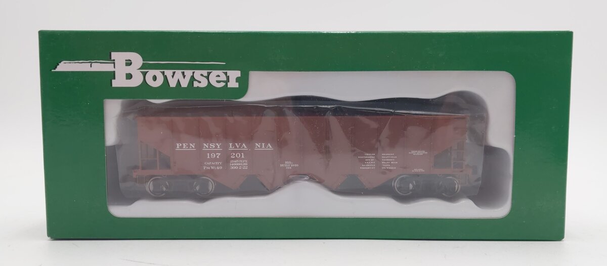 Bowser 42047 HO Pennsylvania H21a Early Lettering Hopper Car #197201