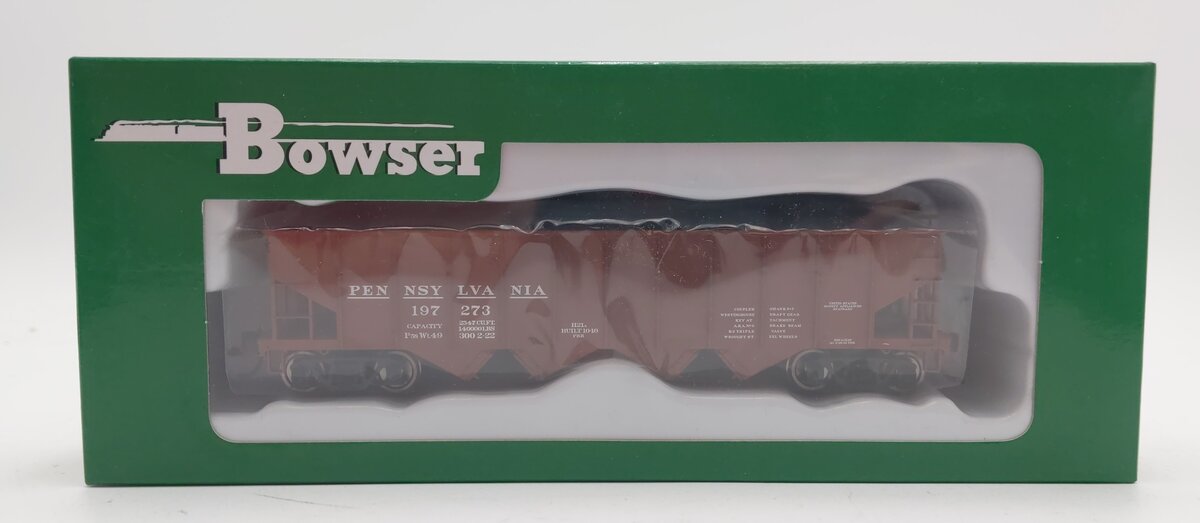 Bowser 42048 HO Pennsylvania H21a Early Lettering Hopper Car #197273