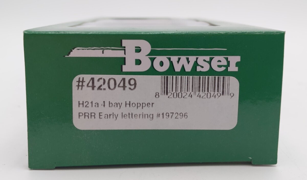 Bowser 42049 HO Pennsylvania H21a Early Lettering Hopper Car #197296