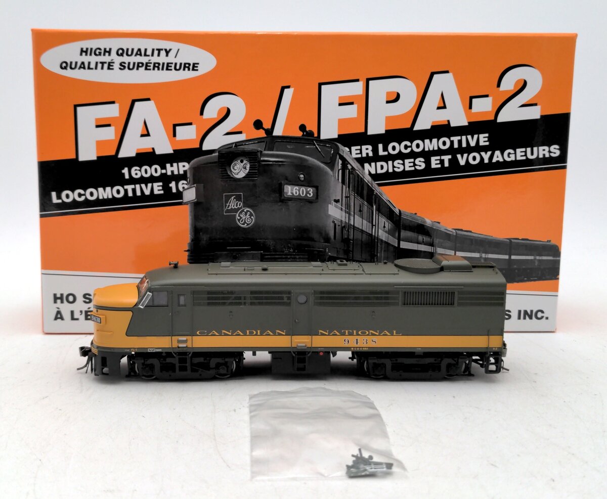 Rapido Trains 21511 HO Canadian National MLW FA-2 Diesel #9438 w/ DCC & Sound