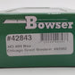 Bowser 42843 HO Chicago Great Western 40' Steel Side Box Car Ready-To-Run #92002