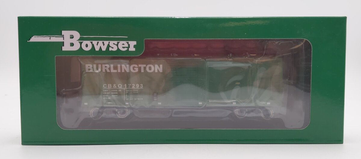 Bowser 42701 HO Chicago Burlington & Quincy 40' Boxcar RTR #17293