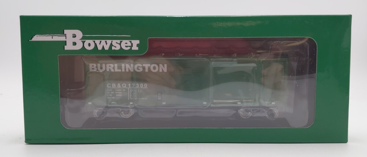 Bowser 42702 HO Chicago Burlington & Quincy 40' Boxcar RTR #17300