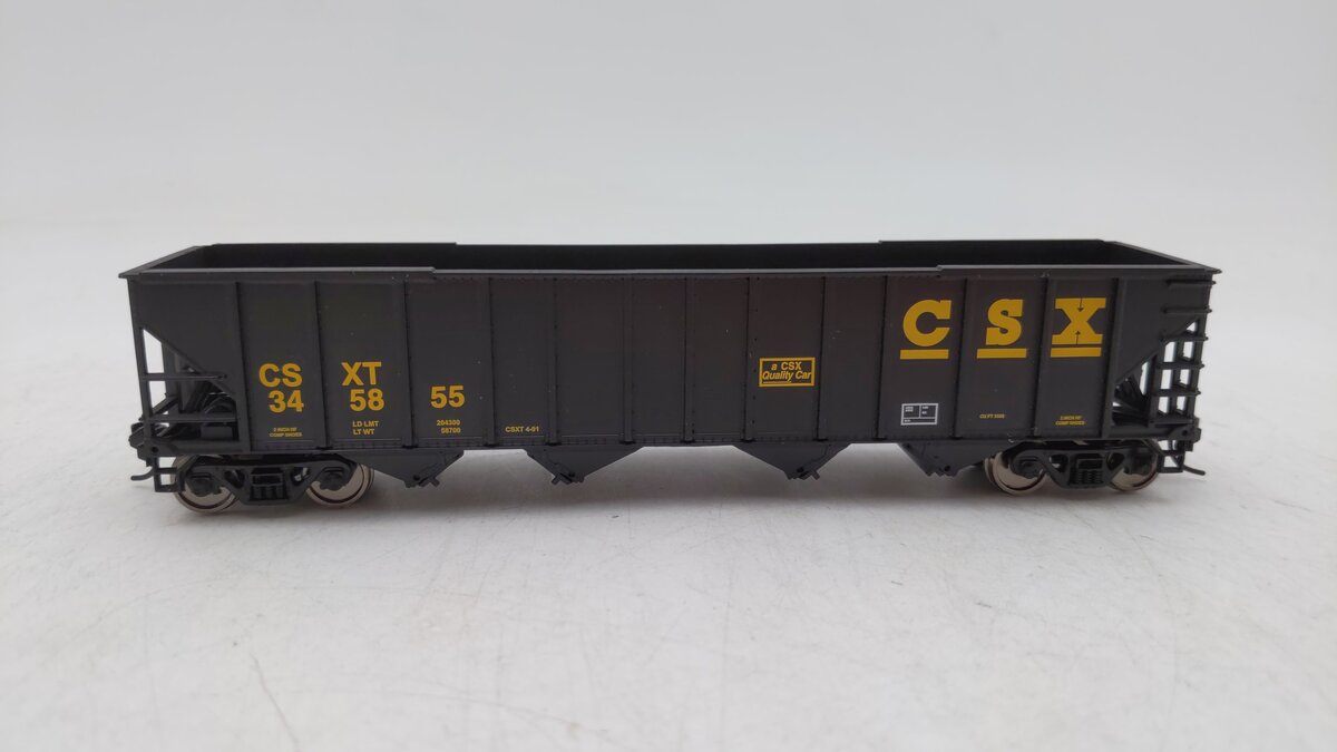Walthers 910-1988 HO CSX Transportation 50' 100-Ton 4-Bay Hopper #345855