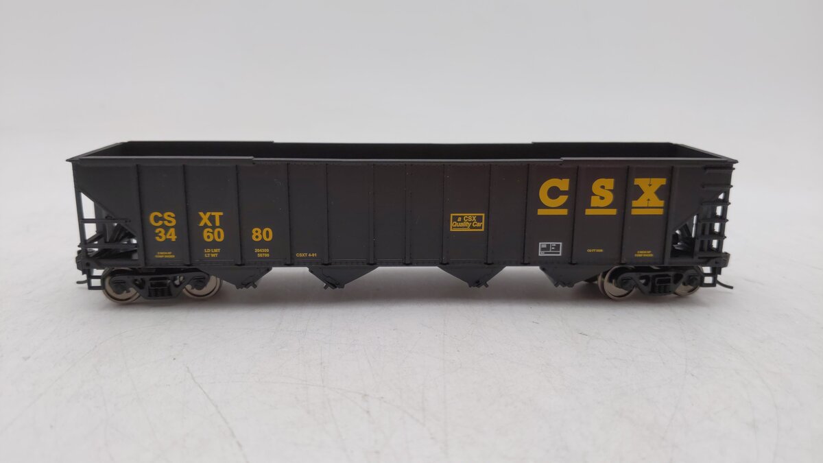 Walthers 910-1990 HO CSX Transportation '50 100-Ton 4-Bay Hopper #346080