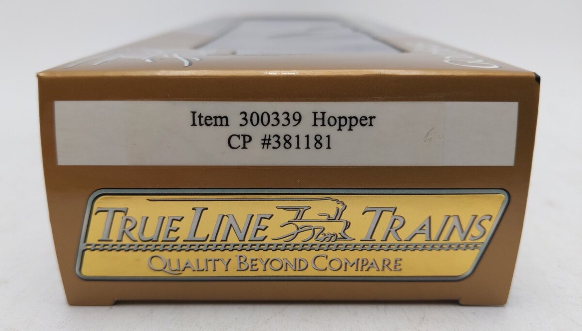 True Line Trains 300339 HO Scale Canadian Pacific 4-Bay Hopper Car #381181