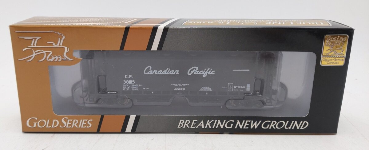 True Line Trains 300337 HO Scale Canadian Pacific 4-Bay Hopper Car #381115