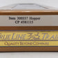 True Line Trains 300337 HO Scale Canadian Pacific 4-Bay Hopper Car #381115