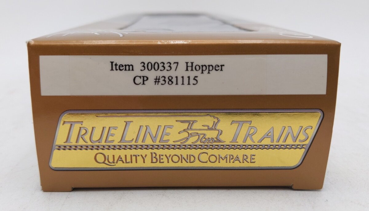 True Line Trains 300337 HO Scale Canadian Pacific 4-Bay Hopper Car #381115