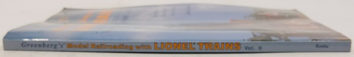 Greenberg's Model Railroading With Lionel Trains Vol.2 Paperback Book John Kouba EX